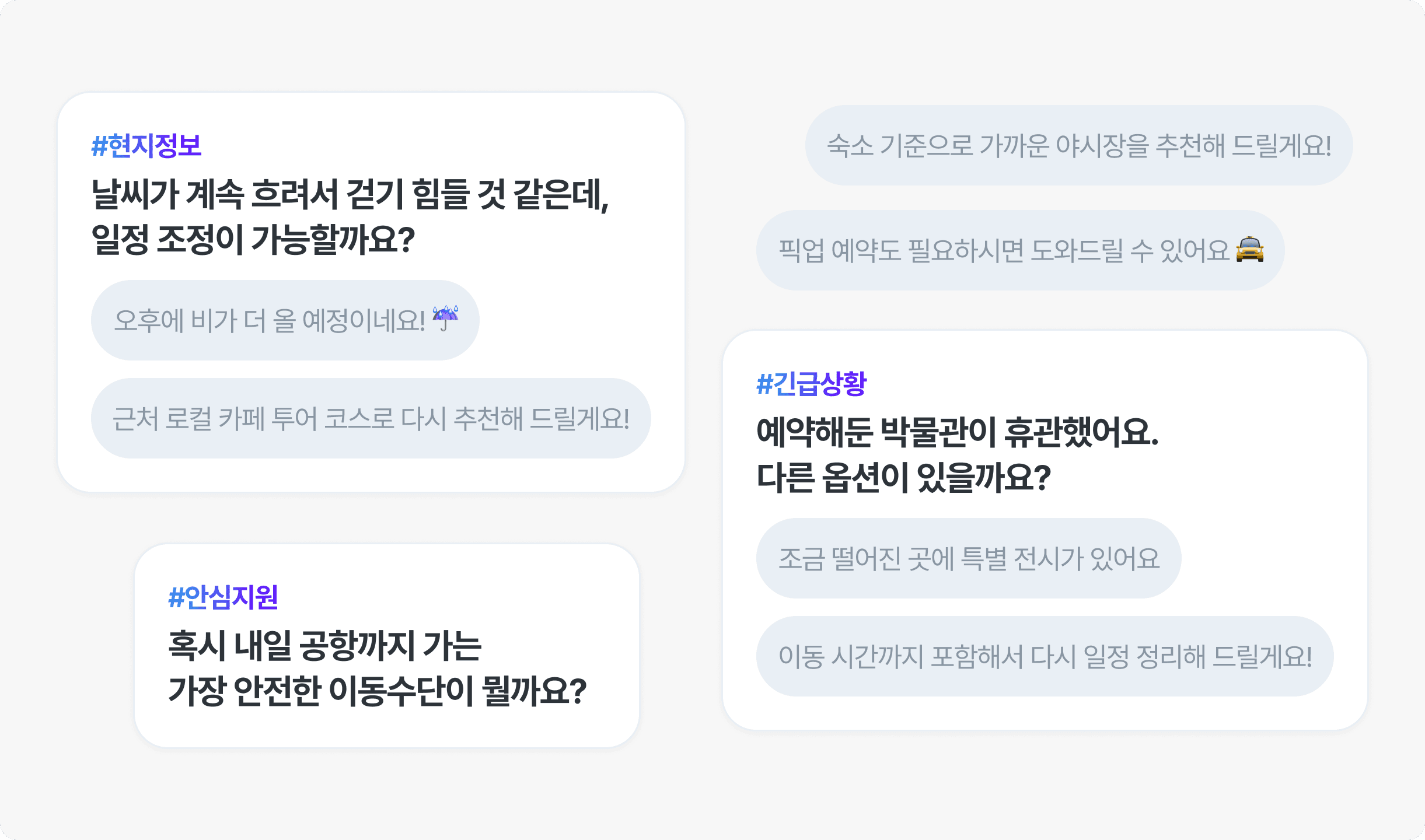 STEP 4. 여행 중 현지 밀착케어