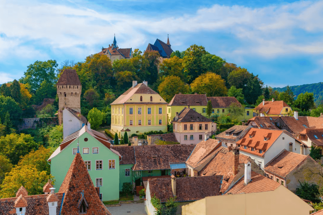 유네스코가 인정한 중세 요새 도시
시기쇼아라 구시가지
